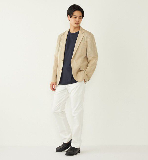 SHIPS Colors 「SHIPS Colors:〈接触冷感〉シルケット コットン クルーネック TEE◇」|Tシャツ・カットソー|