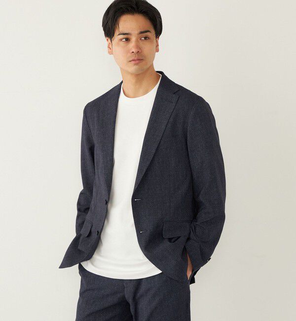 SHIPS Colors 「SHIPS Colors:〈洗濯機可能〉AVANT(R) AIR ジャケット(セットアップ対応)◇」|テーラードジャケット|