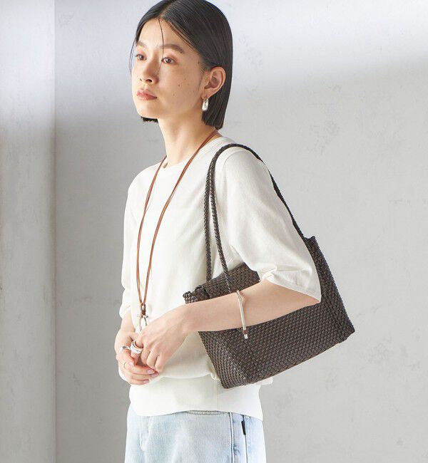 SHIPS for women「〈接触冷感 / 手洗い可能〉アイスコットン ショート スリーブ プルオーバー」|ニット・セーター|