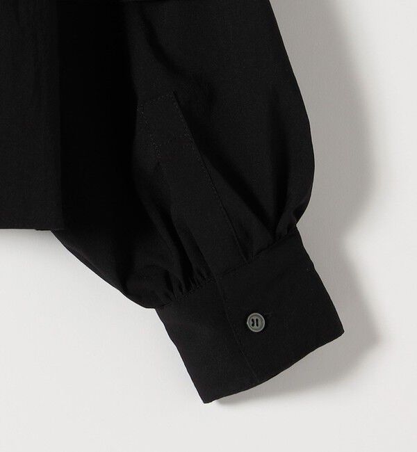 SHIPS any「SHIPS any:〈洗濯機可能〉ボイル フリル バンドカラー シャツ ブラウス 2」|シャツ・ブラウス|