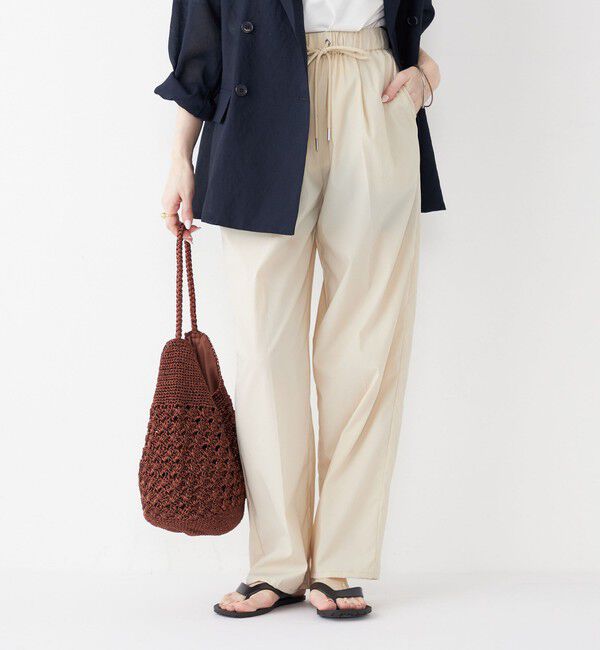 SHIPS Colors 「SHIPS Colors:〈接触冷感・UVカット・撥水〉マルチファンクション パンツ◇」|その他|ベージュ