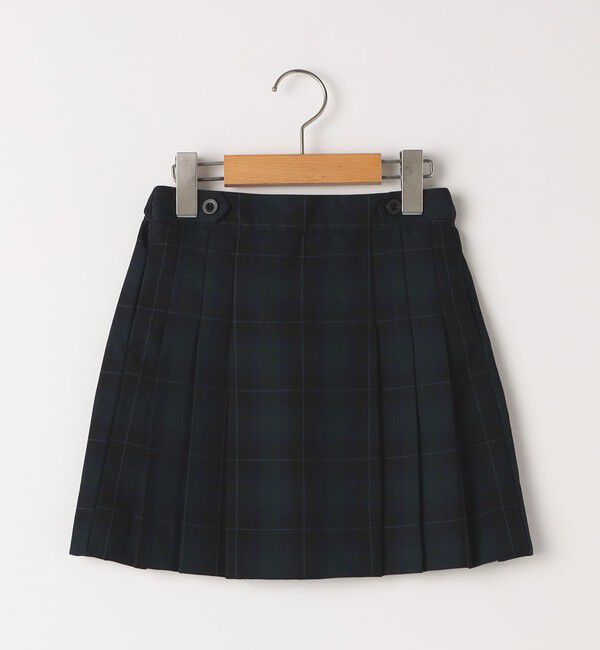 SHIPS KIDS「SHIPS KIDS:100～130cm / 50th ANNIV セレモニー チェック プリーツ スカート」|スカート|