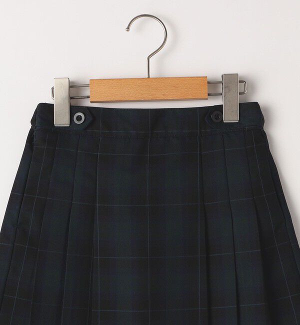 SHIPS KIDS「SHIPS KIDS:100～130cm / 50th ANNIV セレモニー チェック プリーツ スカート」|スカート|