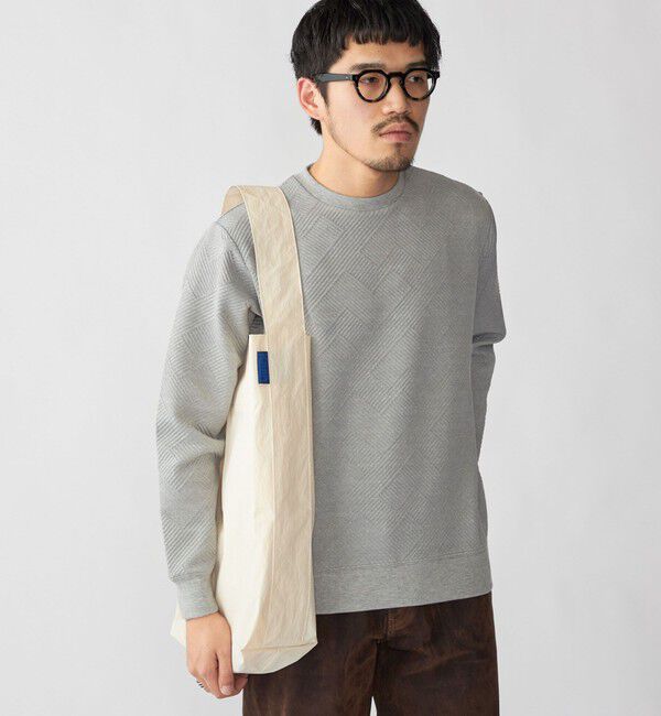 SHIPS「SHIPS: 膨れジャカード ロングスリーブ」|Tシャツ・カットソー|