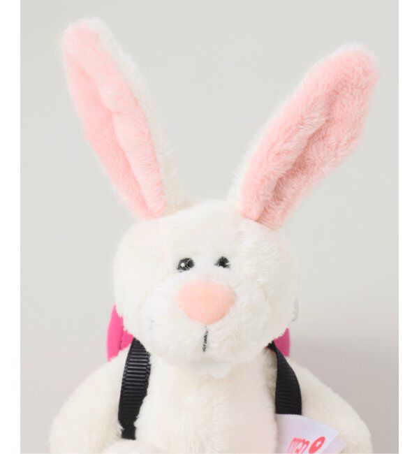 OUTDOOR PRODUCTS Usual Things「NICI(ニキ)/キーホルダー ラビット ペッシュ10cm+リュック ピンク/OUTDOOR PRODUCTS」|キーケース|