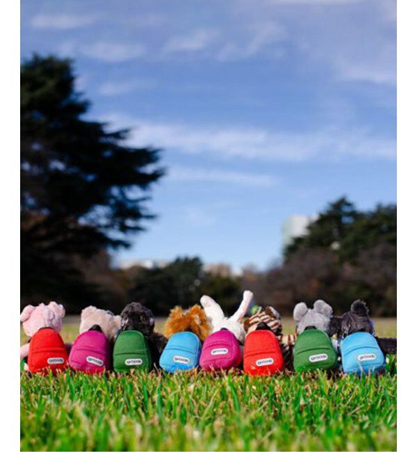 OUTDOOR PRODUCTS Usual Things「NICI(ニキ)/キーホルダー ラビット ペッシュ10cm+リュック ピンク/OUTDOOR PRODUCTS」|キーケース|