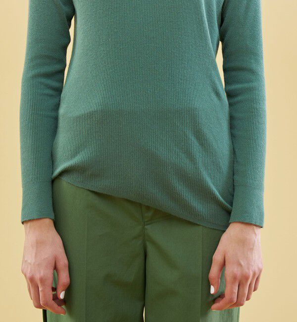 GALERIE VIE「ソフトレーヨン アシンメトリープルオーバー」|ニット・セーター|