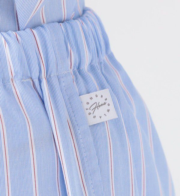 TOMORROWLAND HOME「コットンブロードストライプ パジャマ（ウィメンズ）」|ルームウェア|