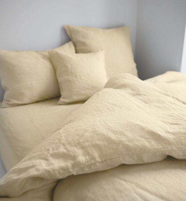 TOMORROWLAND HOME「プレーンリネン ボックスシーツ（セミダブル）」|その他|