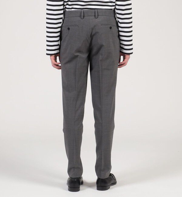 TOMORROWLAND MENS「ウールポリエステル ノープリーツスラックス」|スラックス|