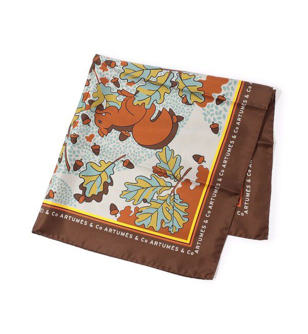 TOMORROWLAND GOODS「Artumes & Co シルク スカーフ」|バンダナ・スカーフ|