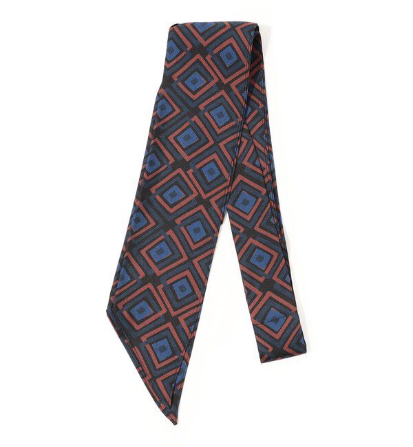 TOMORROWLAND GOODS「TOMORROWLAND シルク スカーフ」|バンダナ・スカーフ|18 ブラック系