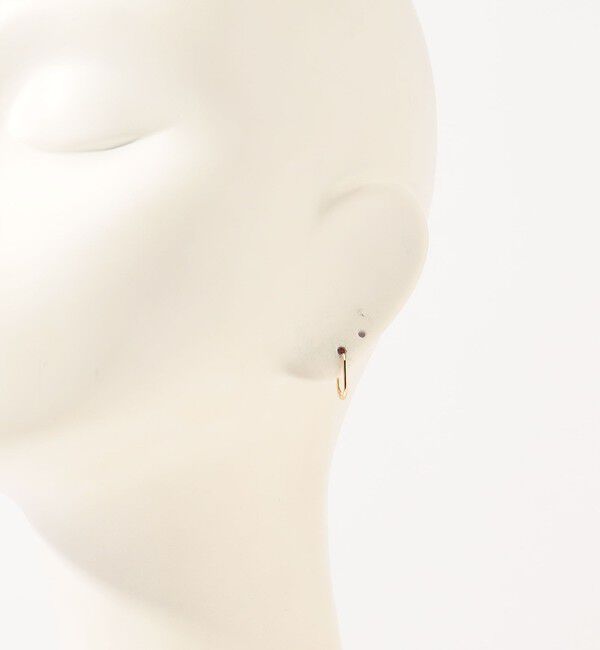 TOMORROWLAND GOODS「Metier Oval Clicker Hoop 片耳ピアス」|ピアス|