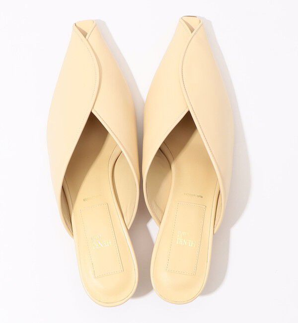 TOMORROWLAND GOODS「HENRI EN VARGO IRINA オープントゥパンプス」|パンプス|