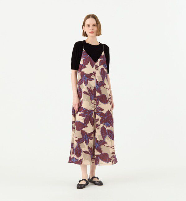 Ballsey「ビビフラワープリント キャミソールワンピース」|ワンピース|