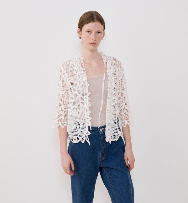 GALERIE VIE「バテンレース シャツジャケット」|その他|