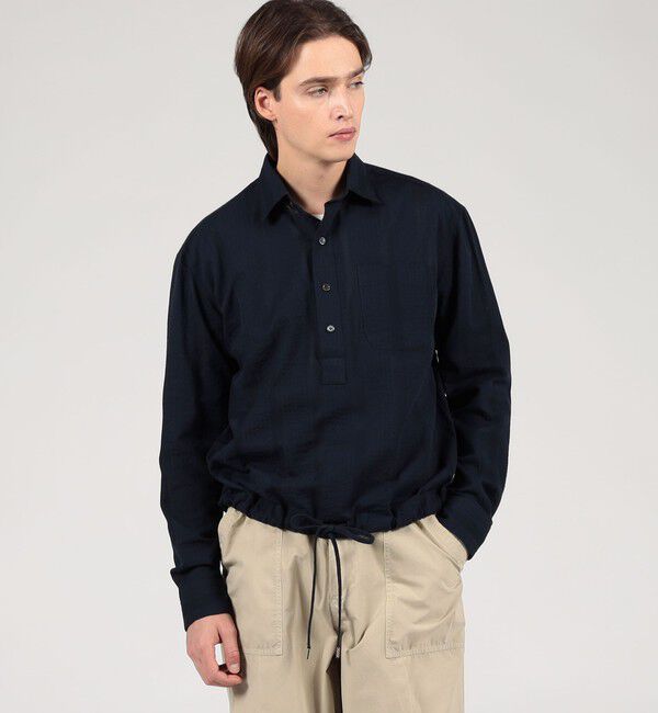 TOMORROWLAND BUYING WEAR「Salvatore Piccolo コットン プルオーバーシャツ」|シャツ・ブラウス|