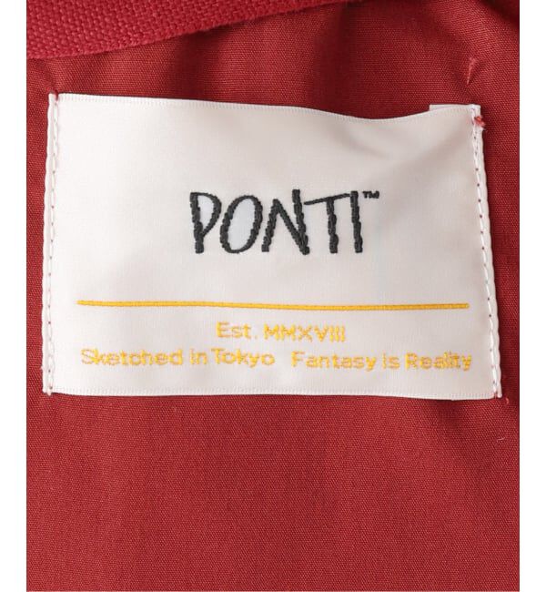  「PONTI CHECKERD PATERN EMBROIDERY DRESS PO2R008：ワンピース」|ワンピース|