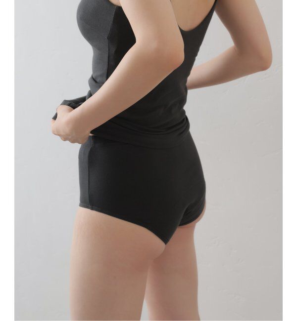 EMILYWEEK「【RESET】オーガニックコットン混 吸水ショーツ（グレー、グリーン）」|インナー|