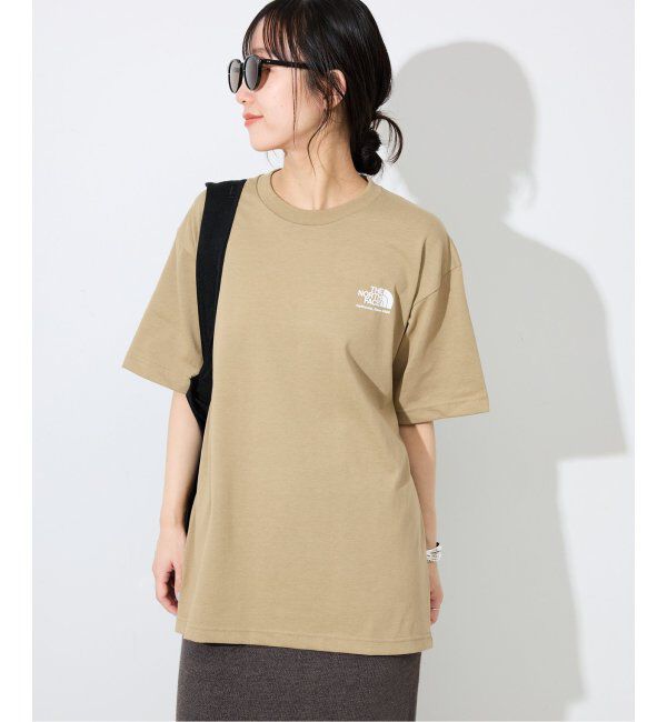 SLOBE IENA「《追加》THE NORTH FACE/ノースフェイス Historical Logo Tee NT32407」|Tシャツ・カットソー|ベージュ