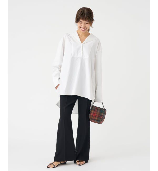 IENA「セイラーカラードレスシャツ」|シャツ・ブラウス|