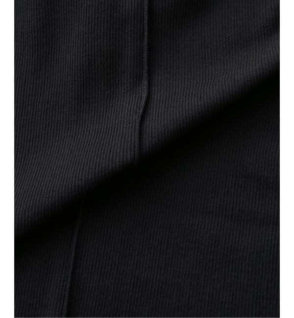 IENA LA BOUCLE「HAKUJI/ハクジ Sheer rib ロングスリーブプルオーバー H232550」|Tシャツ・カットソー|