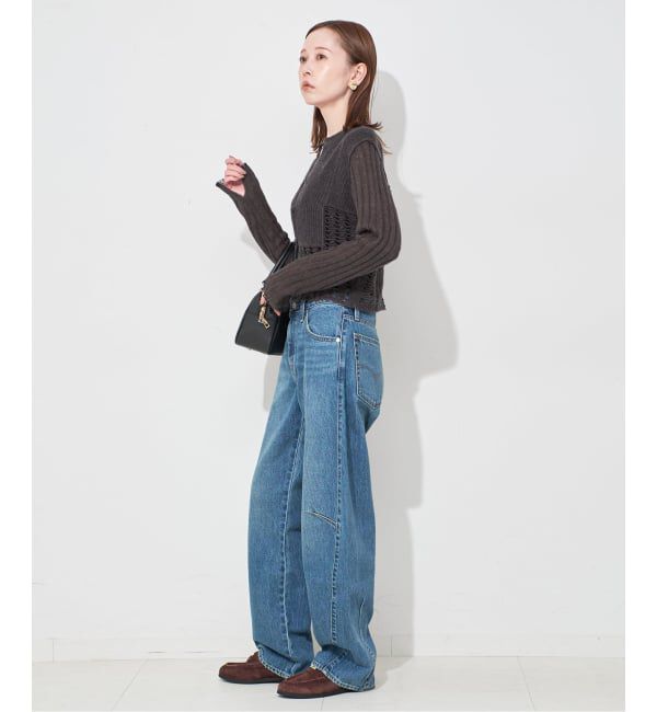 SLOBE IENA「tyn.TGOR/トゴール グリッターモヘヤカーディガン TG5A-J0202」|カーディガン|