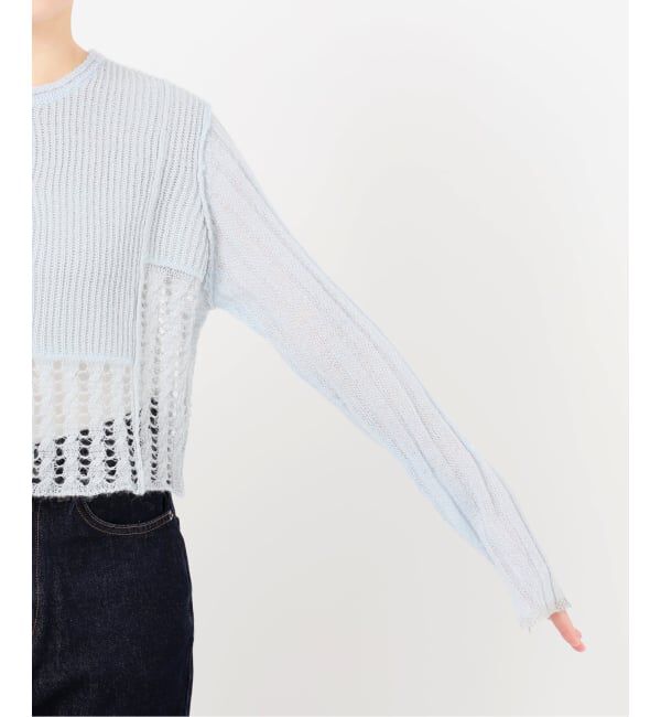 SLOBE IENA「tyn.TGOR/トゴール グリッターモヘヤカーディガン TG5A-J0202」|カーディガン|