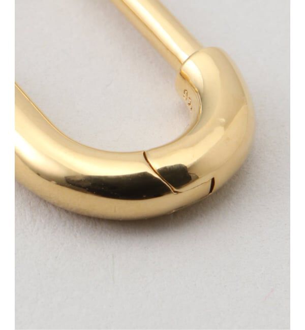 IENA LA BOUCLE「OTIUMBERG./オティウムバーグ Large Stapleフープピアス OT0029-2610」|ピアス|