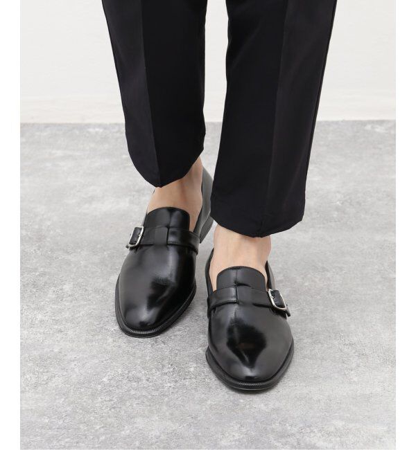 EDIFICE「Enzo Bonafe (エンツォ ボナフェ) 別注 シングル モンクストラップ シューズ」|スリッポン|