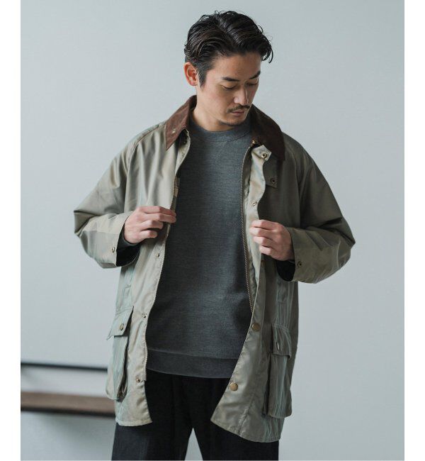 EDIFICE「Barbour for MARKAWARE & EDIFICE 別注 タマムシ BEDALE/ビデイル "SOLARO"」|その他|