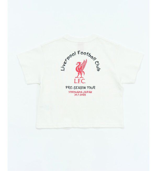 Liverpool FC「【Liverpool FC / リバプール FC】KIDS ASIAN FONT PRINT Tシャツ キッズサイズ」|Tシャツ・カットソー|ホワイト