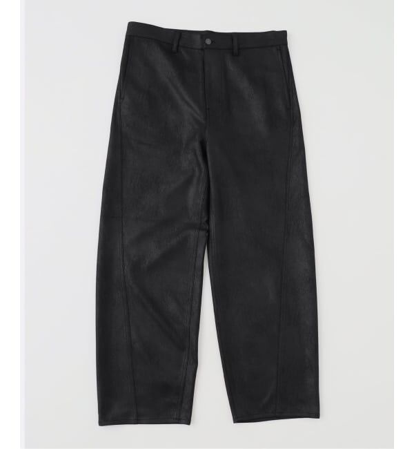 417 EDIFICE「ストレッチスウェード 3D パンツ」|スラックス|