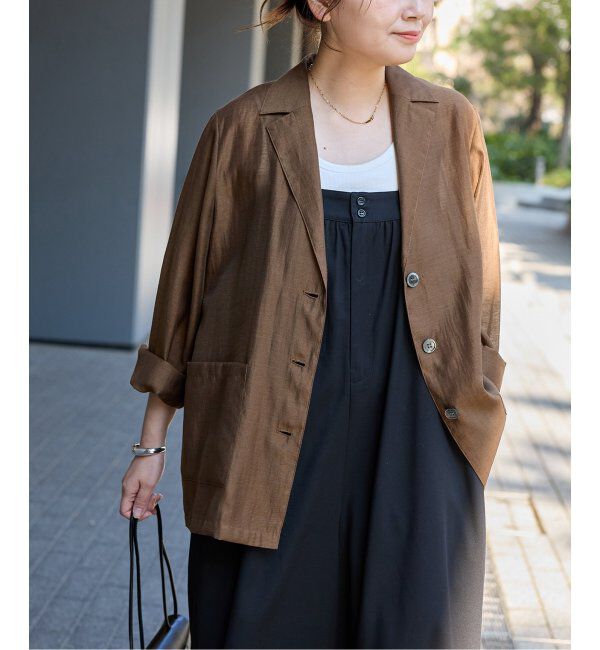 JOURNAL STANDARD「ライトラフクロスジャケット」|テーラードジャケット|