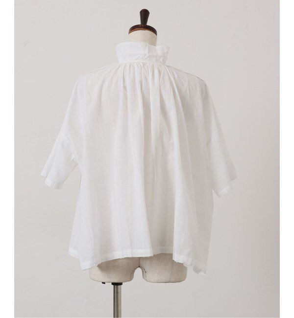 journal standard luxe「ドビーストライプギャザーシャツ」|シャツ・ブラウス|