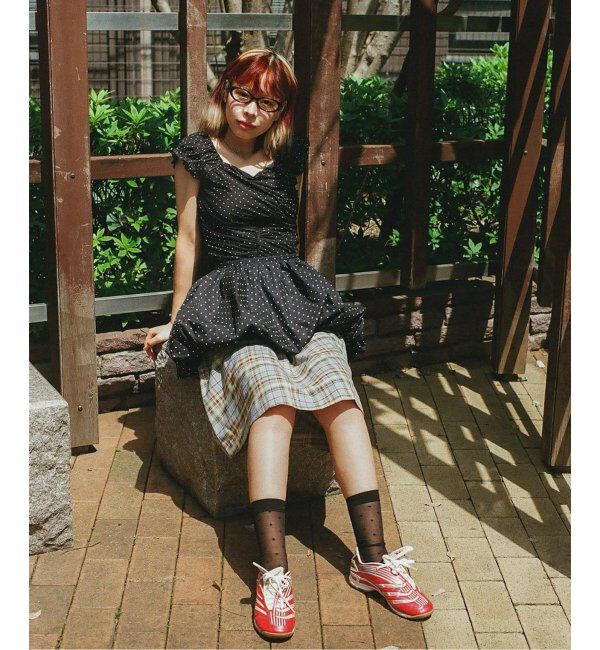 Oriens JOURNAL STANDARD「【Mika.I&times;Oriens】チュールTee」|Tシャツ・カットソー|ブラック