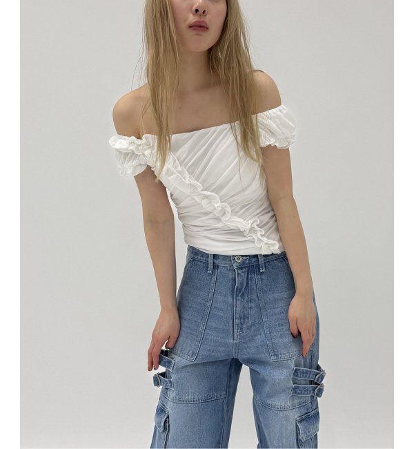 Oriens JOURNAL STANDARD「【Mika.I&times;Oriens】チュールTee」|Tシャツ・カットソー|