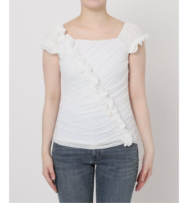 Oriens JOURNAL STANDARD「【Mika.I&times;Oriens】チュールTee」|Tシャツ・カットソー|