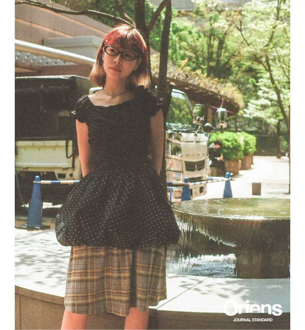 Oriens JOURNAL STANDARD「【Mika.I&times;Oriens】チュールTee」|Tシャツ・カットソー|