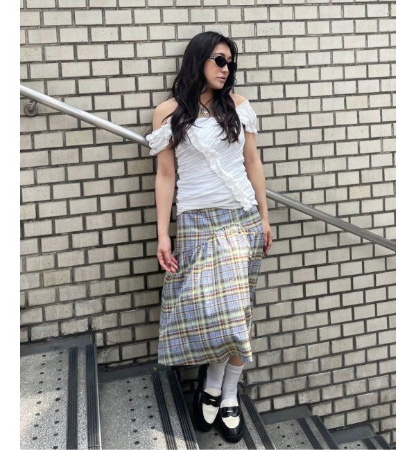 Oriens JOURNAL STANDARD「【Mika.I&times;Oriens】チュールTee」|Tシャツ・カットソー|