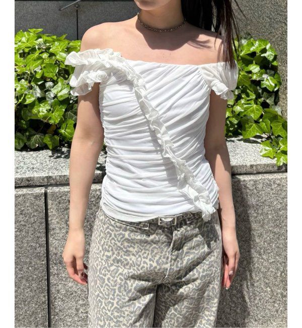 Oriens JOURNAL STANDARD「【Mika.I&times;Oriens】チュールTee」|Tシャツ・カットソー|