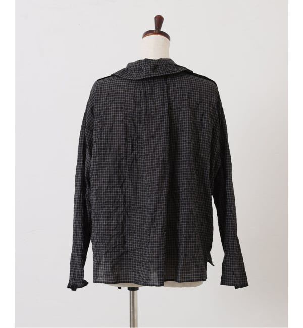 journal standard luxe「《追加》シャーリングローン フリルブラウス」|シャツ・ブラウス|