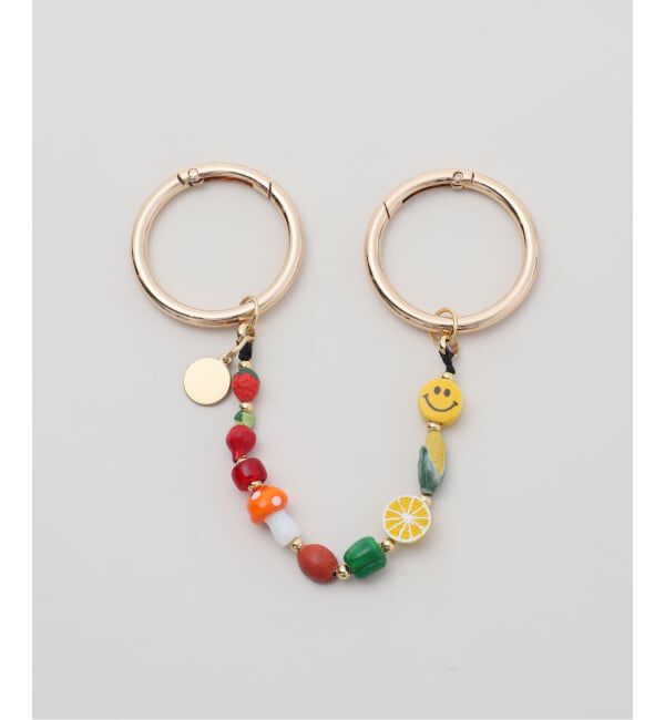 journal standard L'essage「別注【VENESSA ARIZAGA】Fruits & Veggies：キーチャーム」|キーケース|