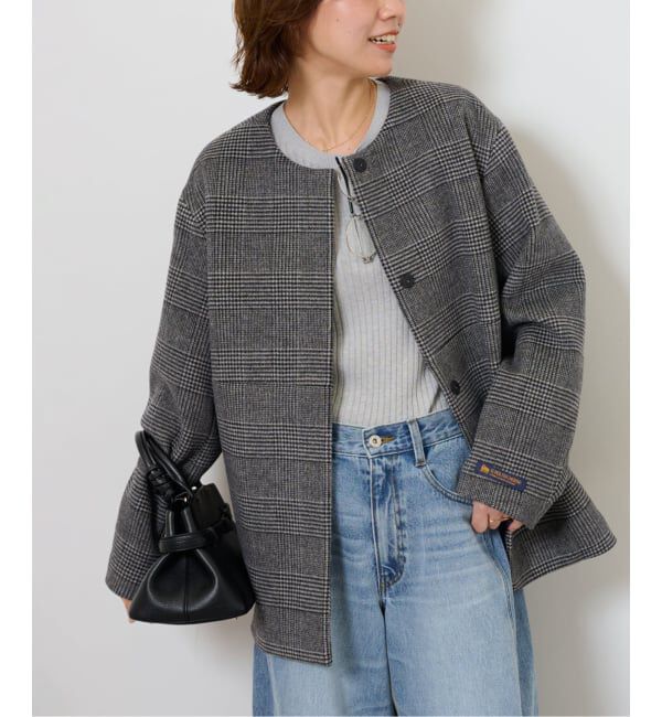 追加》スーパーファインビーバークルーネックコート（JOURNAL STANDARD