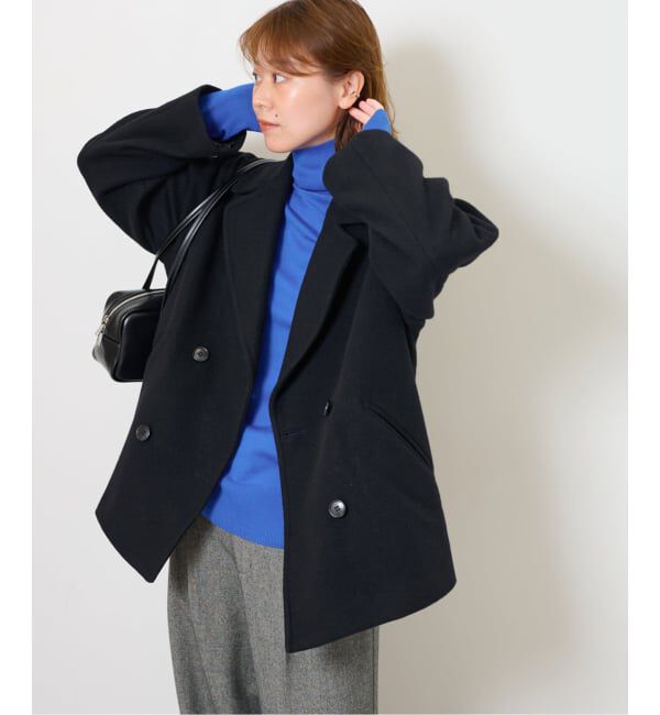 WEB限定》尾州ウールショートPコート（JOURNAL STANDARD relume