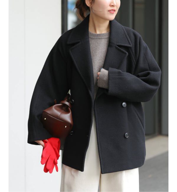 WEB限定》尾州ウールショートPコート（JOURNAL STANDARD relume