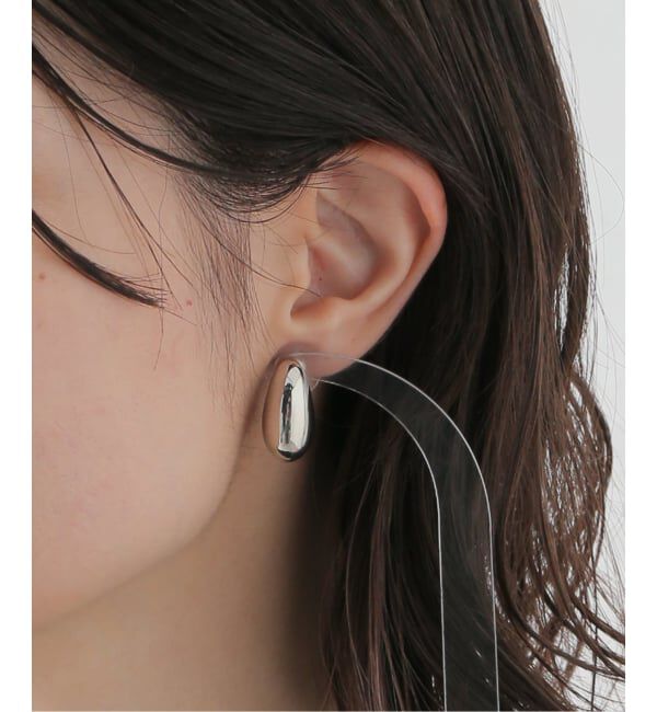 JOURNAL STANDARD relume「【Kenneth Jay Lane/ケネス ジェイ レーン】 tapered hoop ピアス」|ピアス|