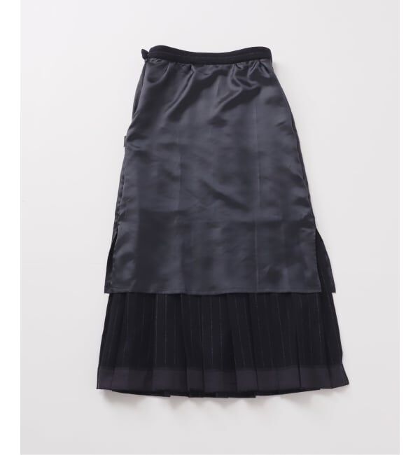 journal standard L'essage「クラシックストライプ プリーツスカート」|スカート|