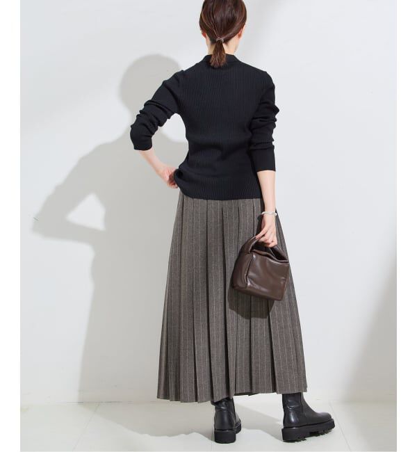 journal standard L'essage「クラシックストライプ プリーツスカート」|スカート|