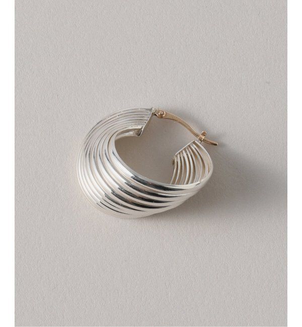 Spick and Span「【SAMH by LILAS】9ラインカーブフープピアス SV（両耳）」|ピアス|